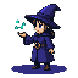 Debra, the data scientist, in a pointed astronomer’s hat holding a teal constellation